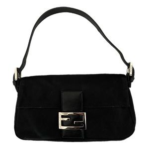 Vintage Black Fendi Baguette